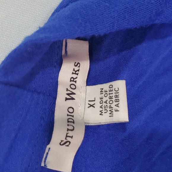 Cardigan, Studio Works, XL, blue - Picture 2 of 2